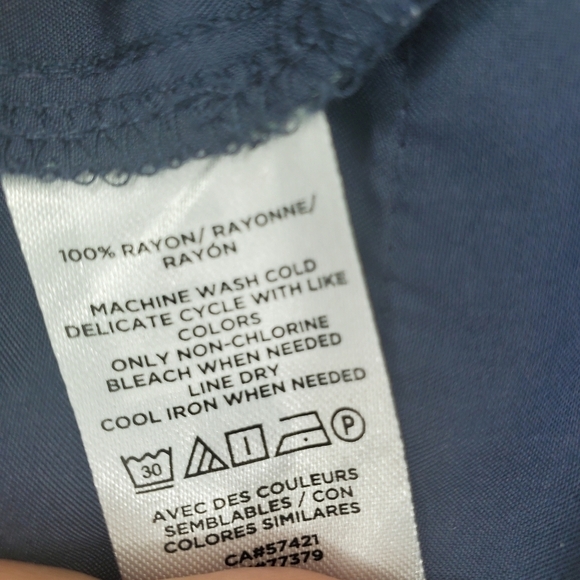 Ann Taylor Wide Leg High Rise Circle Dots Pants 2 Ankle NWT Straight - Picture 11 of 11